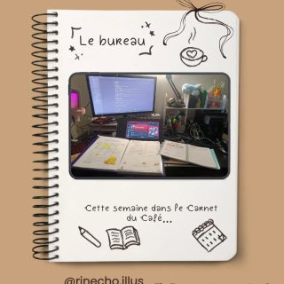 ☕📖 Carnet du Café — Semaine légère
Cette semaine, j'ai choisi de ralentir un peu.
Quelques pages de notes, un peu d'organisation, une nouvelle fleur qui prend doucement vie... et surtout, le temps de souffler pour mieux repartir. 🌿
Parfois, avancer doucement, c'est aussi avancer. 🖤☕
#CarnetDuCafé #CozyArtist #Illustration #JournalCréatif #SlowLiving