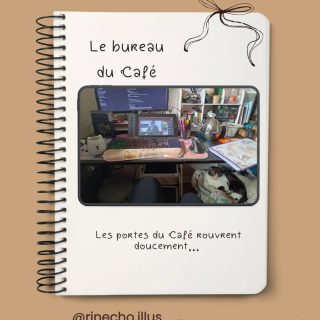 ☕📖 Carnet du Café # 06
Après deux semaines loin du bureau, les portes du Café rouvrent doucement.
J'ai retrouvé mes carnets, mes pinceaux, mes petites habitudes… et surtout l'envie de créer
à mon rythme. 🌿
Une reprise toute en douceur, un pas après l'autre. Merci d'être là pour faire vivre ce petit
Café avec moi. 🖤☕
#CarnetDuCafé #Illustration #CozyArtist #ArtJournal SlowLiving